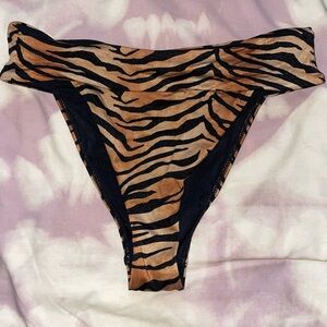 Kendall and Kylie Tiger Print Bikini Bottom